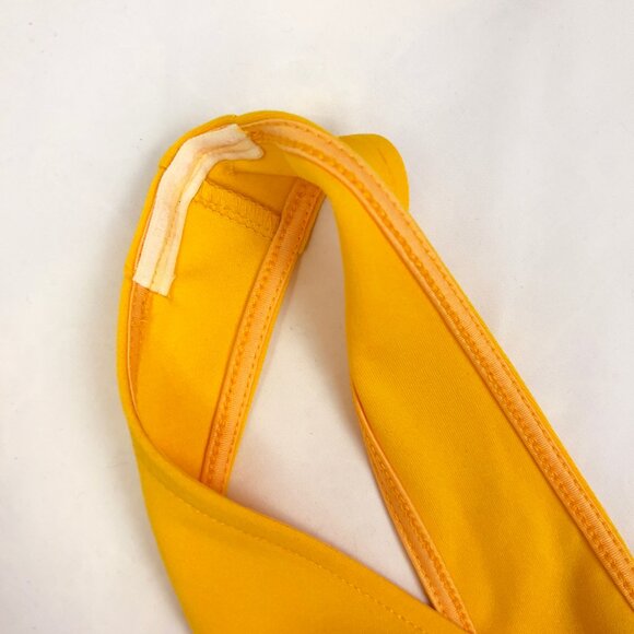 Allegra K yellow pinafore suspender skirt size Medium - Picture 4 of 8